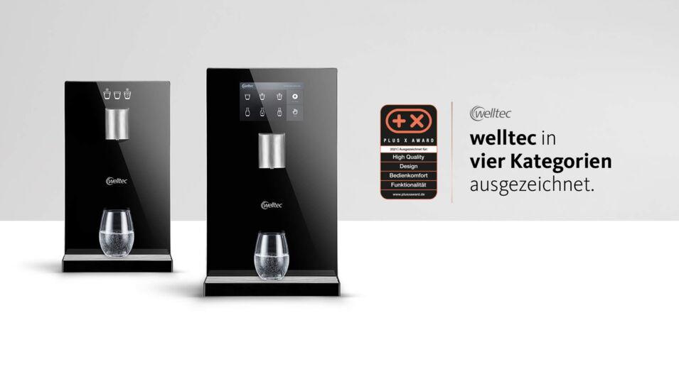 Cube Comfort Wasserspender von welltec gewinnt Auszeichnung