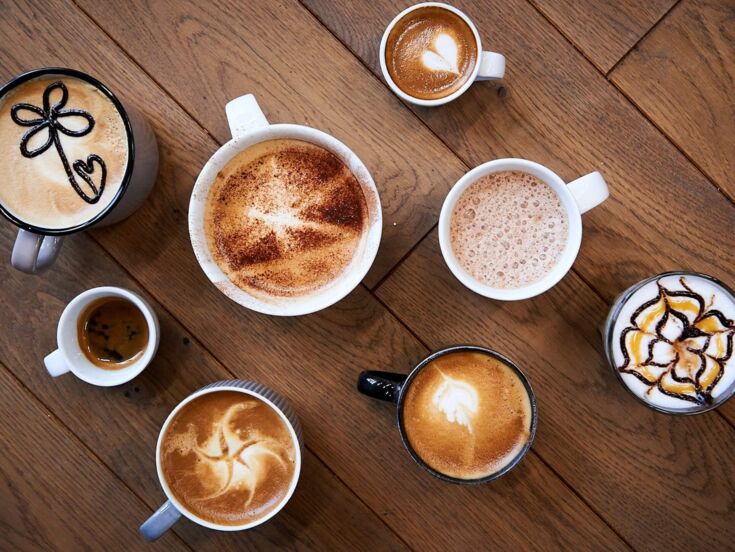 Cappuccino, Espresso, Milchkaffee mit Pflanzendrink - Eine Vielfalt an Kaffeegetränken