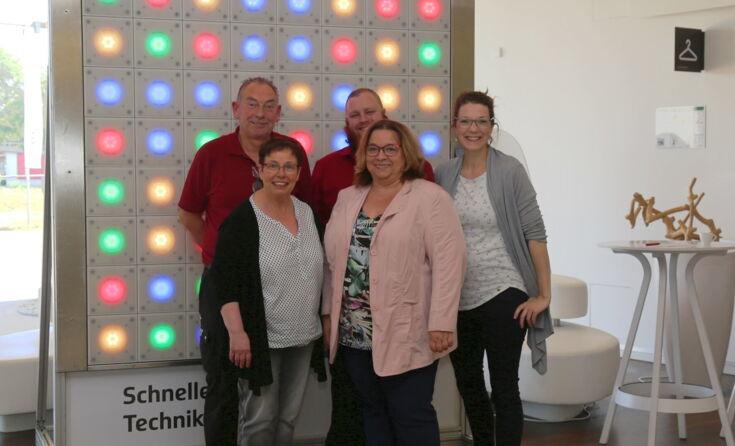 Gruppenbild der Organisatoren der Gesundheitswoche vom Betriebsrat